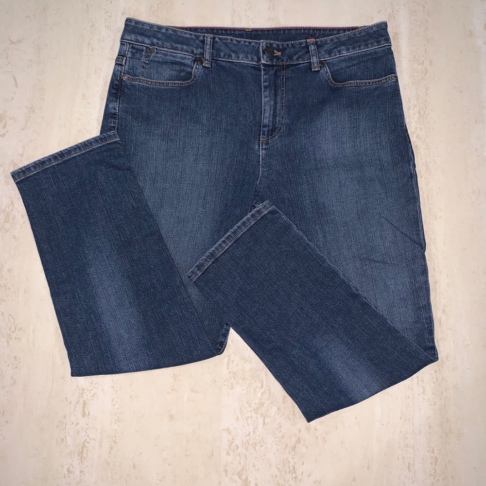 Heritage slim skinny crop jeans